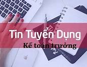 Thông Tin Tuyển Dụng Kế Toán Trưởng